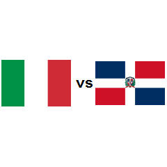 Italia vs republica dominicana