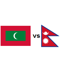 Maldives nepal vs Maldives vs