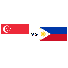 Vs philippines singapore Differences