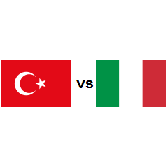 Turki vs italy